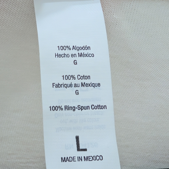 The Hell I Won’t Ringer Tee – Red, Unisex Large - Picture 5 of 5